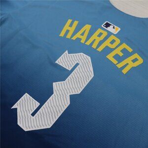 NIKE BRYCE HARPER PHILADELPHIA PHILLIES BLUE CITY CONNECT LIMITED JERSEY